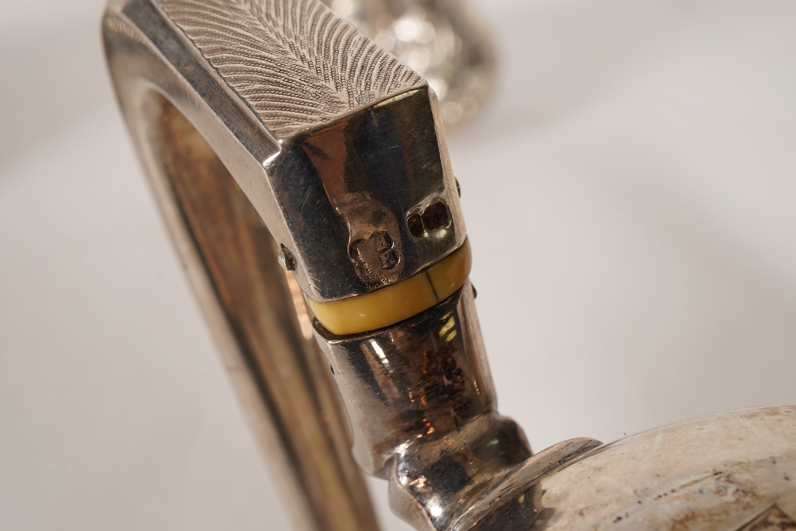 A Victorian embossed silver four piece tea and coffee service by Daniel & Charles Houle